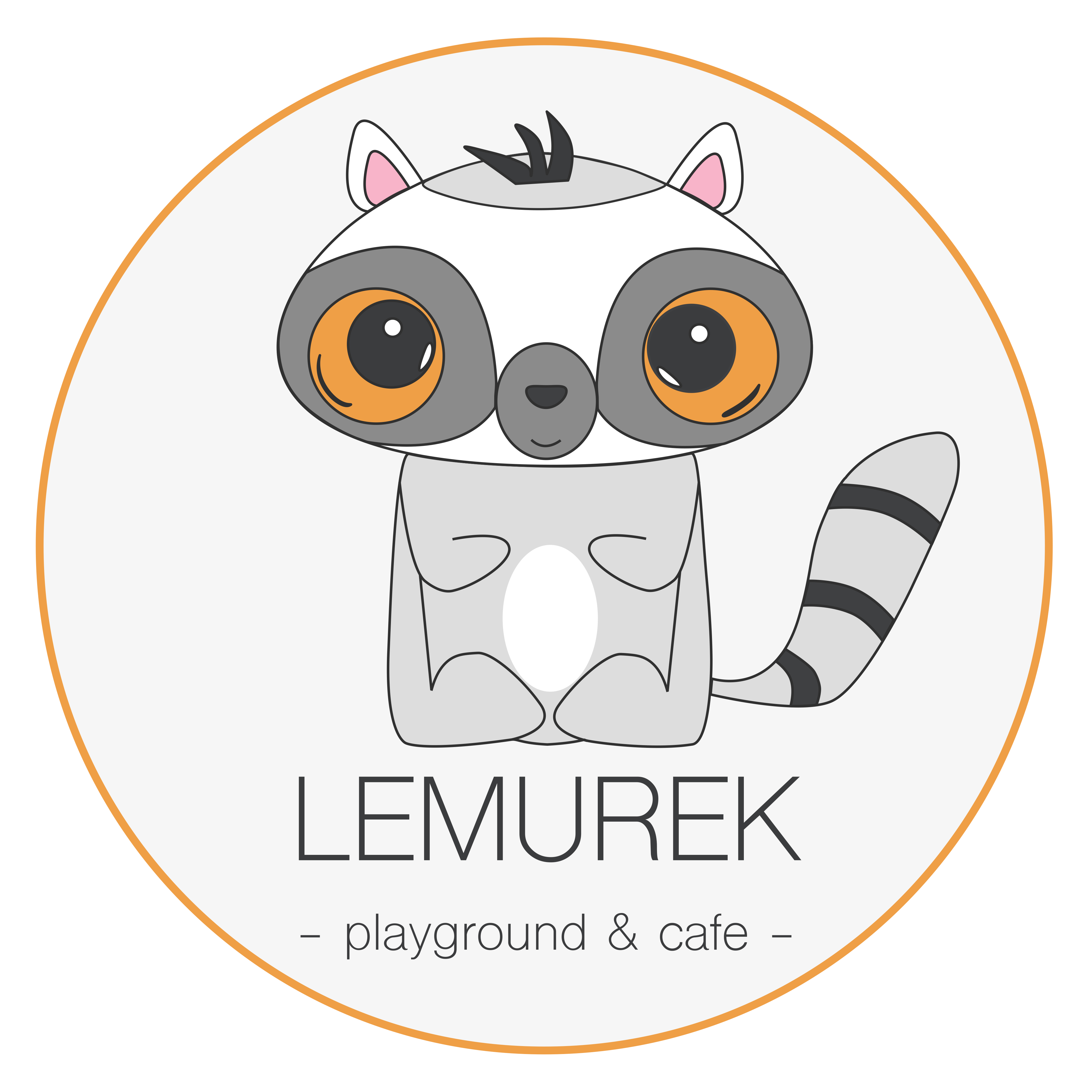 logo Lemurek Sala zabaw i kawiarnia